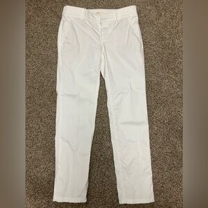LOFT Women’s White Ankle Pants/Capris